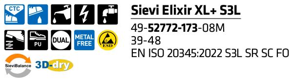 SIEVI ELIXIR XL+ S3L